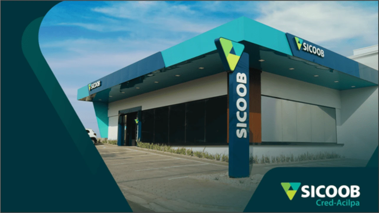 Fachada do Sicoob Cred-Acilpa