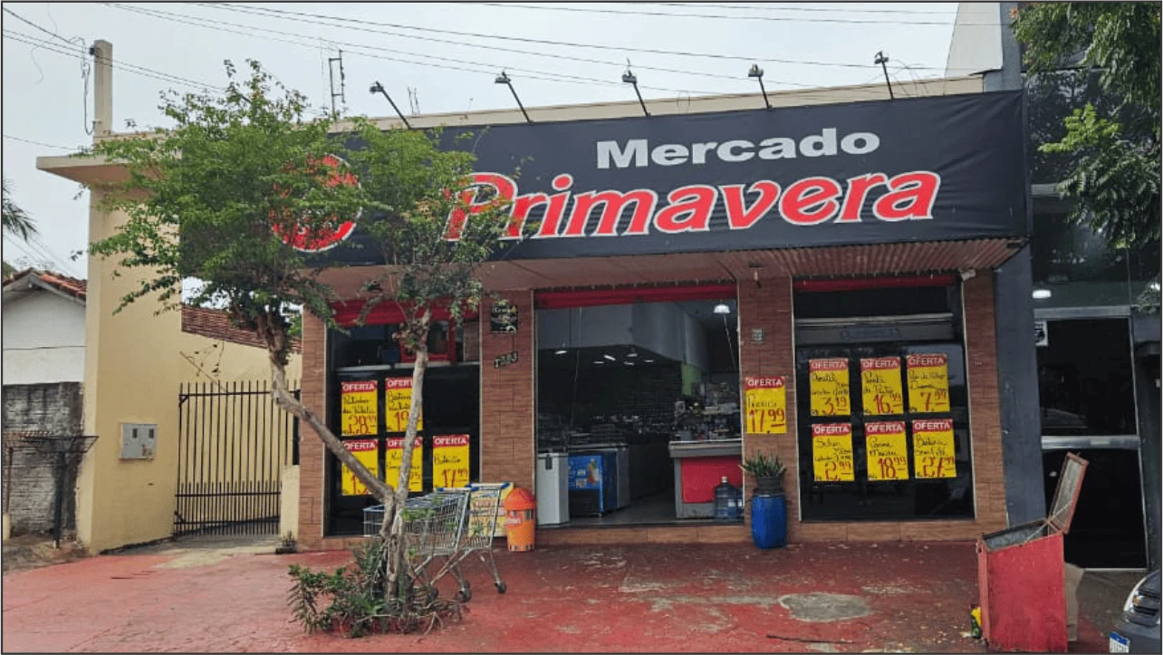 Fachada do Mercado Primavera